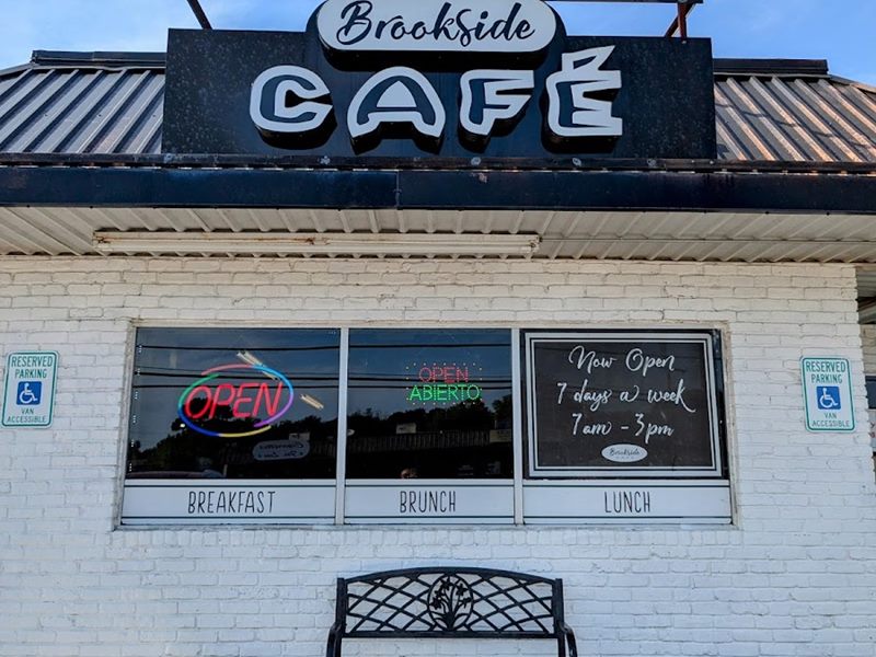 Brookside Cafe exterior